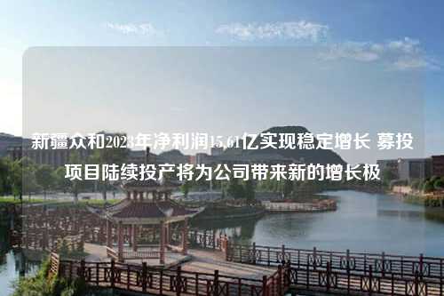 新疆众和2023年净利润15.61亿实现稳定增长 募投项目陆续投产将为公司带来新的增长极